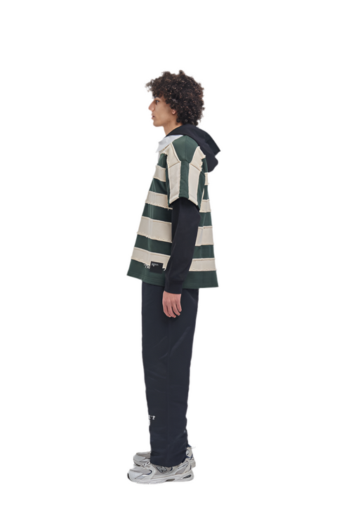 POLO STRIPED HOODIE