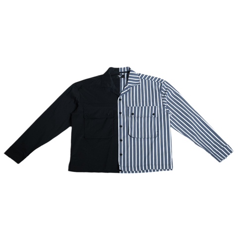 SPLIT PANEL SHIRT LONG SLEEVE