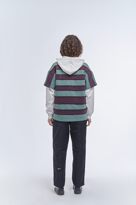 POLO STRIPED HOODIE