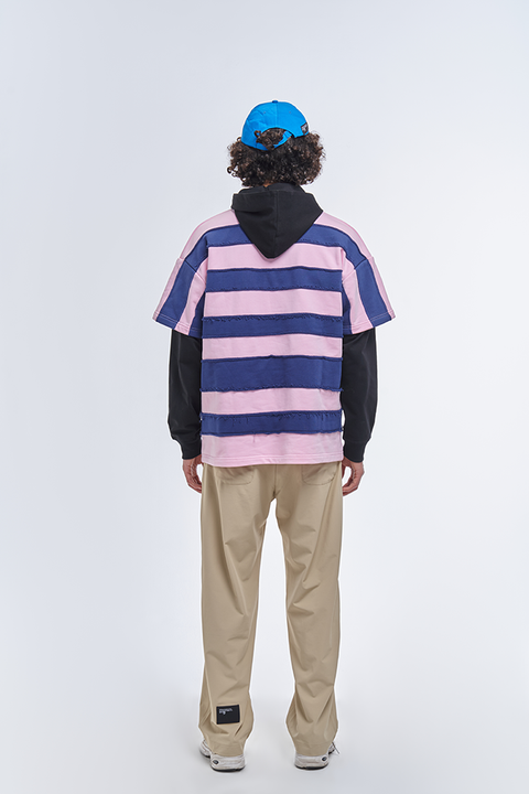 POLO STRIPED HOODIE