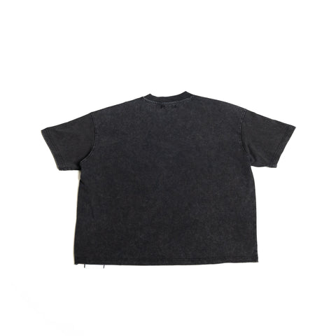BURNED BANK TEE VINTAGE BLACK