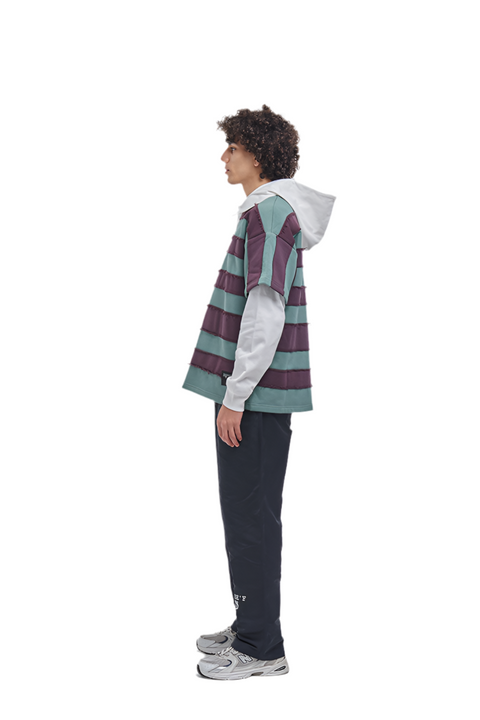 POLO STRIPED HOODIE